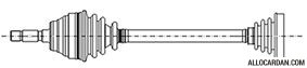 Arbre de transmission METELLI 170441