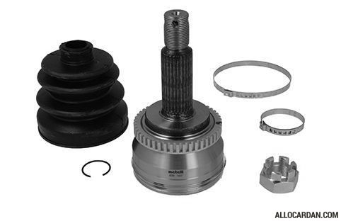 Jeu de joints, arbre de transmission METELLI 151830