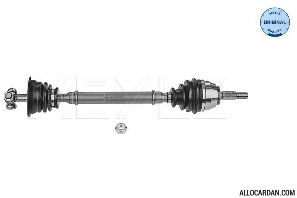 Arbre de transmission MEYLE 16144980051