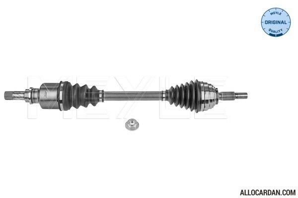 Arbre de transmission MEYLE 16144980055