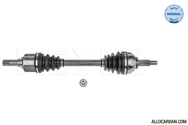 Arbre de transmission MEYLE 16144980059