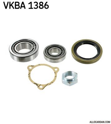 Kit de roulements de roue SKF VKBA1386