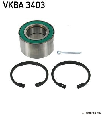 Kit de roulements de roue SKF VKBA3403