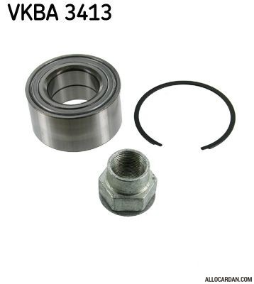 Kit de roulements de roue SKF VKBA3413