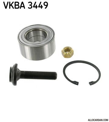 Kit de roulements de roue SKF VKBA3449