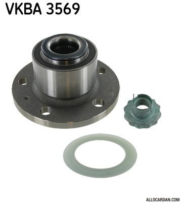 Kit de roulements de roue SKF VKBA3569