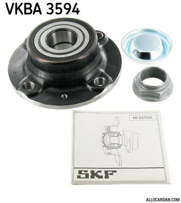 Kit de roulements de roue SKF VKBA3594