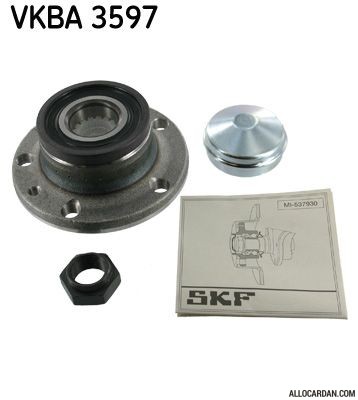 Kit de roulements de roue SKF VKBA3597