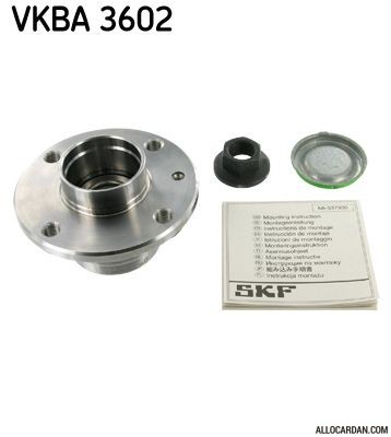 Kit de roulements de roue SKF VKBA3602