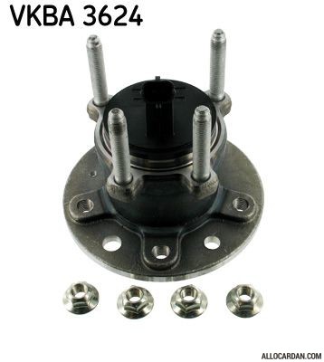 Kit de roulements de roue SKF VKBA3624