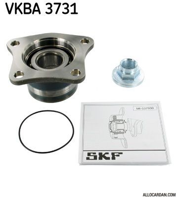 Kit de roulements de roue SKF VKBA3731
