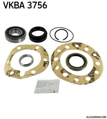 Kit de roulements de roue SKF VKBA3756