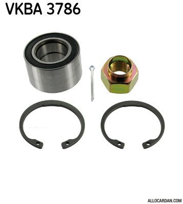 Kit de roulements de roue SKF VKBA3786