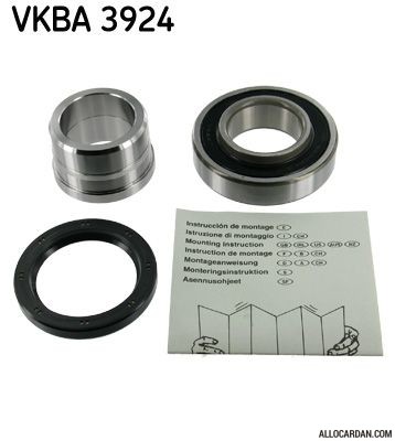 Kit de roulements de roue SKF VKBA3924
