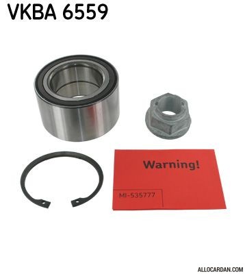 Kit de roulements de roue SKF VKBA6559