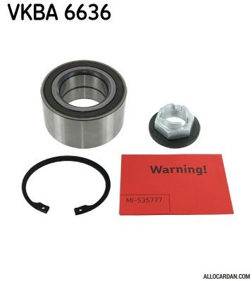 Kit de roulements de roue SKF VKBA6636