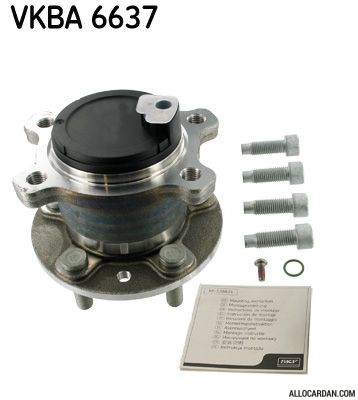 Kit de roulements de roue SKF VKBA6637