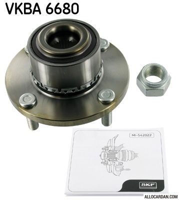 Kit de roulements de roue SKF VKBA6680