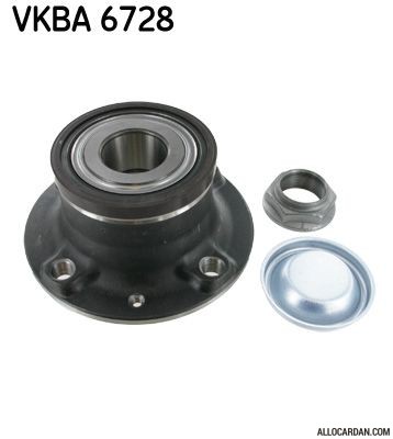 Kit de roulements de roue SKF VKBA6728