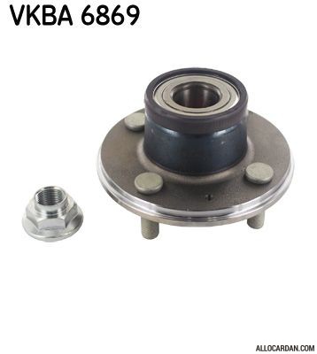 Kit de roulements de roue SKF VKBA6869