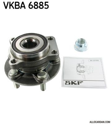 Kit de roulements de roue SKF VKBA6885