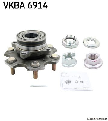 Kit de roulements de roue SKF VKBA6914