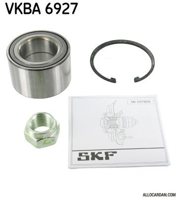 Kit de roulements de roue SKF VKBA6927