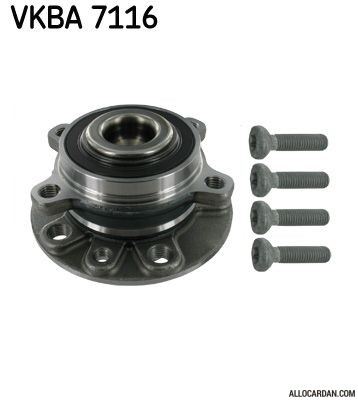 Kit de roulements de roue SKF VKBA7116