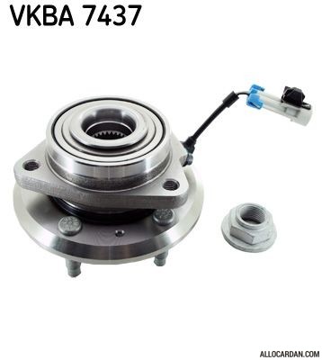 Kit de roulements de roue SKF VKBA7437