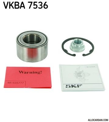 Kit de roulements de roue SKF VKBA7536