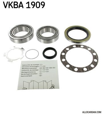 Kit de roulements de roue SKF VKBA1909