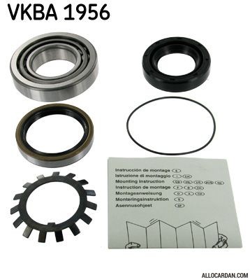 Kit de roulements de roue SKF VKBA1956