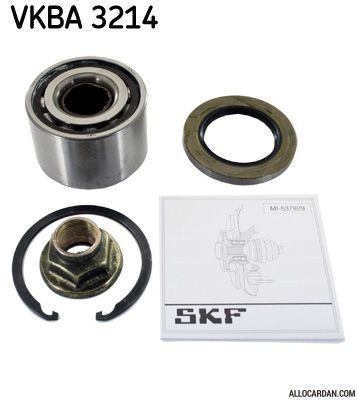 Kit de roulements de roue SKF VKBA3214