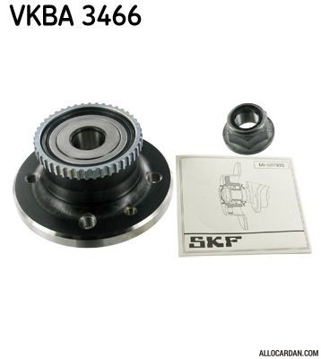 Kit de roulements de roue SKF VKBA3466