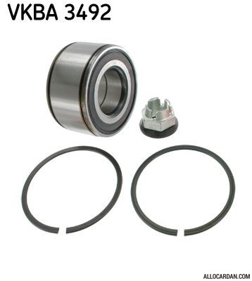 Kit de roulements de roue SKF VKBA3492