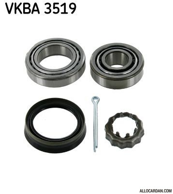 Kit de roulements de roue SKF VKBA3519