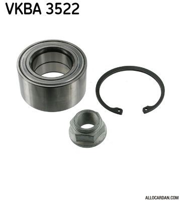 Kit de roulements de roue SKF VKBA3522