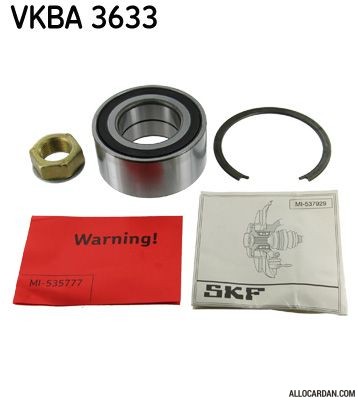Kit de roulements de roue SKF VKBA3633