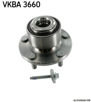 Kit de roulements de roue SKF VKBA3660