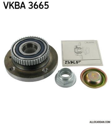 Kit de roulements de roue SKF VKBA3665