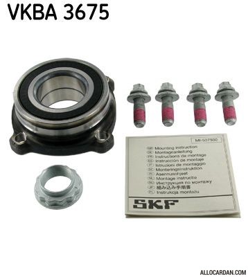 Kit de roulements de roue SKF VKBA3675