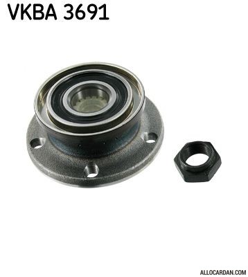 Kit de roulements de roue SKF VKBA3691