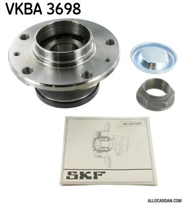 Kit de roulements de roue SKF VKBA3698
