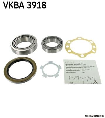 Kit de roulements de roue SKF VKBA3918