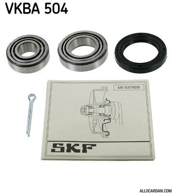 Kit de roulements de roue SKF VKBA504