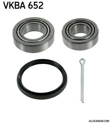 Kit de roulements de roue SKF VKBA652