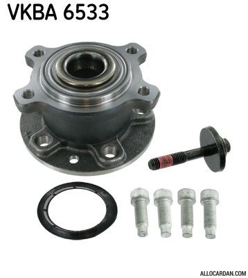 Kit de roulements de roue SKF VKBA6533