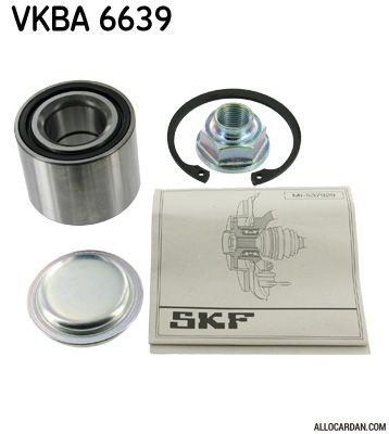 Kit de roulements de roue SKF VKBA6639