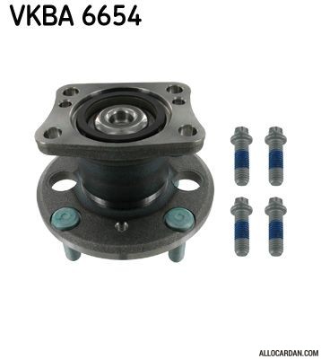 Kit de roulements de roue SKF VKBA6654