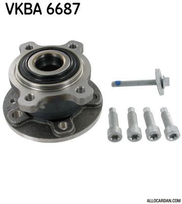 Kit de roulements de roue SKF VKBA6687